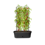 green basics jardiniere treillis 80cm living noir